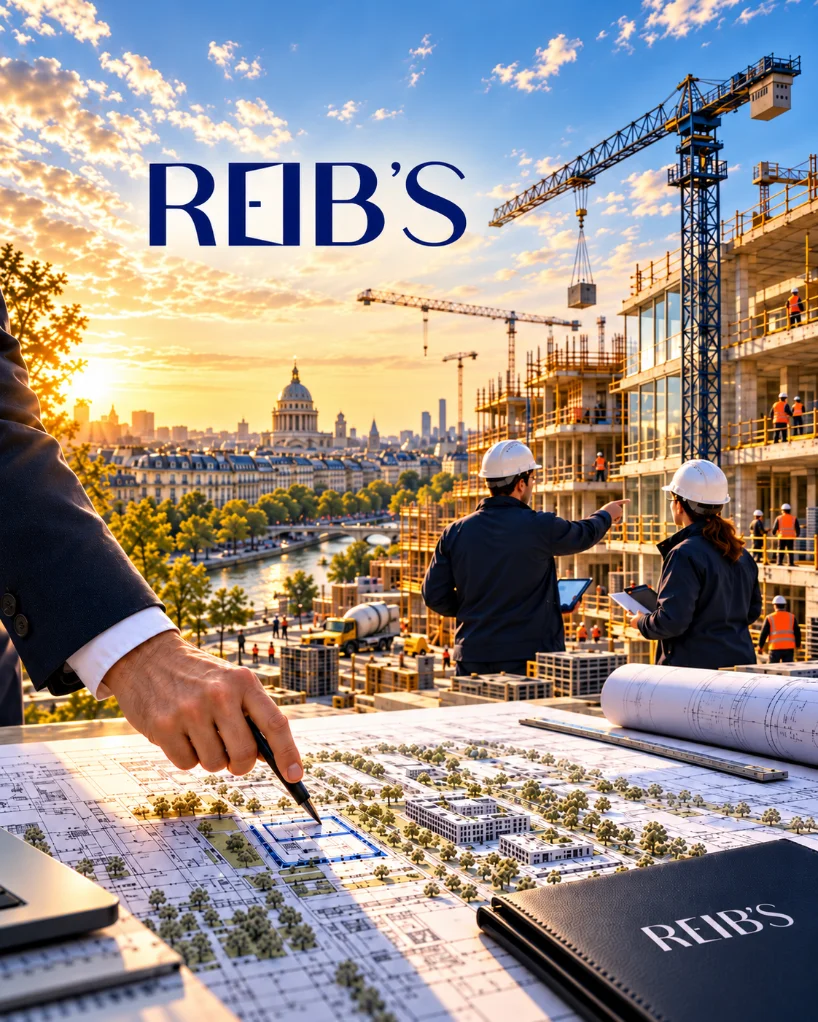 REIB’S en réunion de chantier avec les entreprises